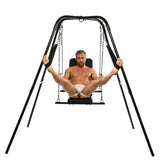 Throne Adjustable Sex Swing with Stand