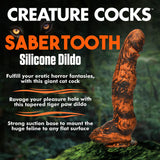 Creature Cock Sabretooth Silicone Dildo