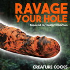 Creature Cock Sabertooth Silicone Dildo
