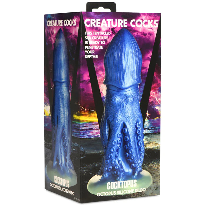 Creature Cock Cocktopus Octopus Silicone Dildo