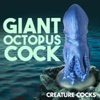Creature Cock Cocktopus Octopus Silicone Dildo