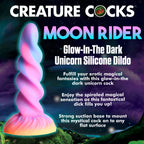 Creature Cocks Moon Rider Glow-In-The-Dark Unicorn Dildo