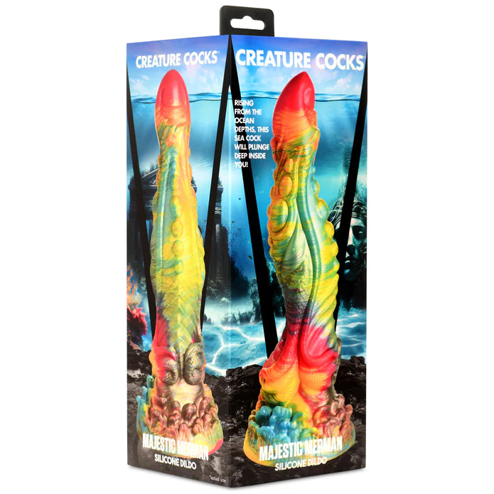 Creature Cock Majestic Merman Silicone Dildo
