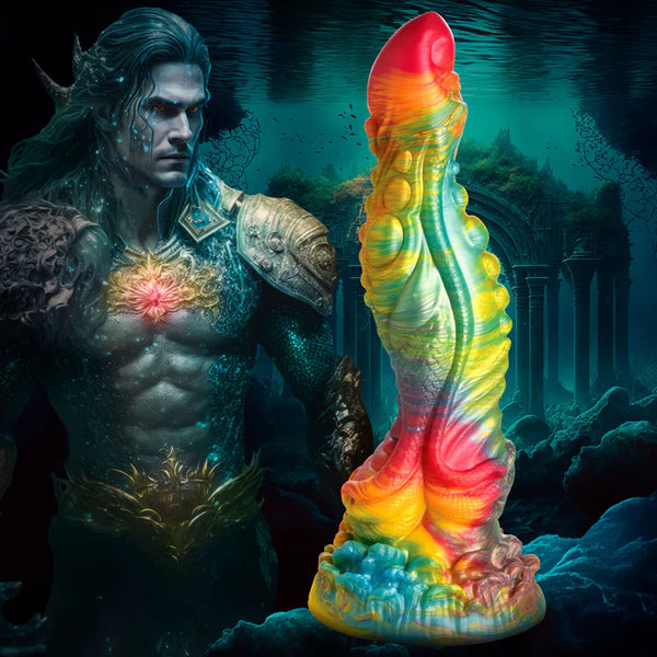 Creature Cock Majestic Merman Silicone Dildo