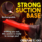 Creature Cocks Ramming Hound Thrusting & Vibrating Silicone Dildo