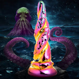 Creature Cock Enchantress Rainbow Glass Dildo