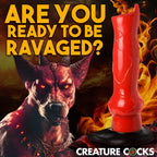 Giant Hell-Hound Canine Dildo by creature cocks