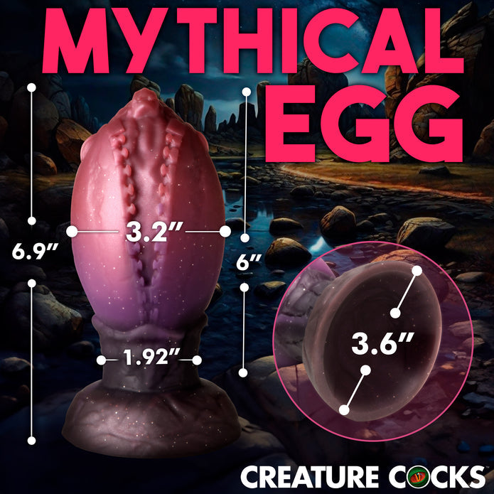 Creature Cocks Dragon Hatch Silicone Egg - XL