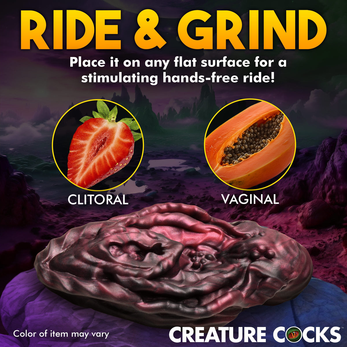 Creature Cock Xeno Pussy Vulva Silicone Grinder