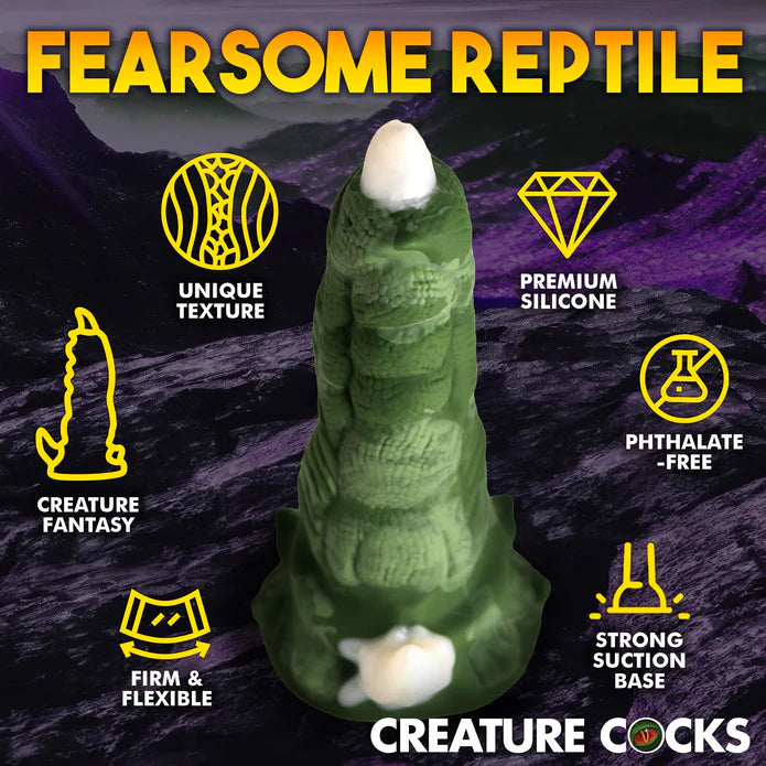 Creature Cocks Dragon Claw Silicone Dildo Green