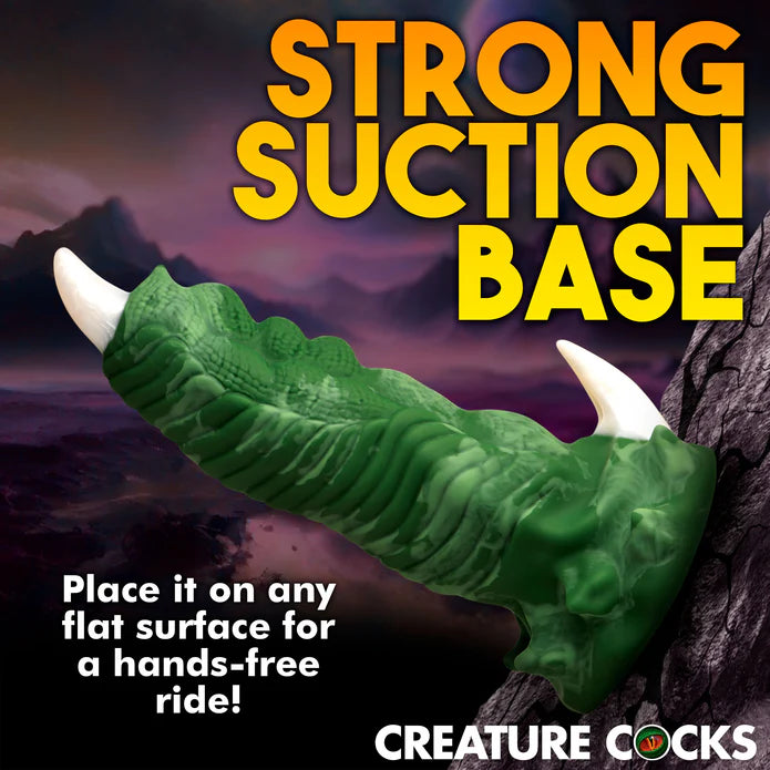 Creature Cocks Dragon Claw Silicone Dildo Green