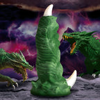 Creature Cocks Dragon Claw Silicone Dildo Green