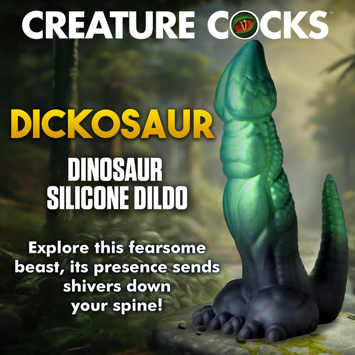 Dickosaur Dinosaur Silicone Dildo by Creature Cocks