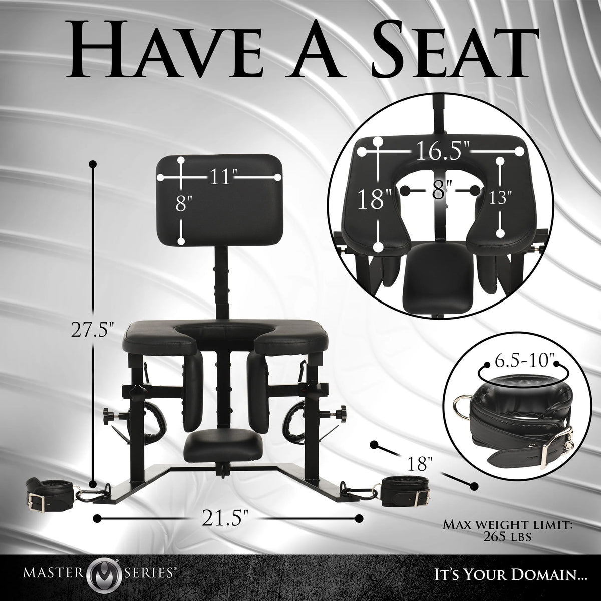 PLEASURE THRONE ORAL SEX CHAIR