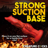 Creature Cocks Fire Hound Silicone Dildo - Large