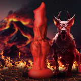 Creature Cocks Fire Hound Silicone Dildo - Large