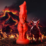 Creature Cocks Fire Hound Silicone Dildo - Small