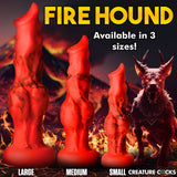 Creature Cocks Fire Hound Silicone Dildo - Medium