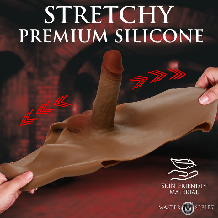 Hard-On Briefs Silicone Penis Panties