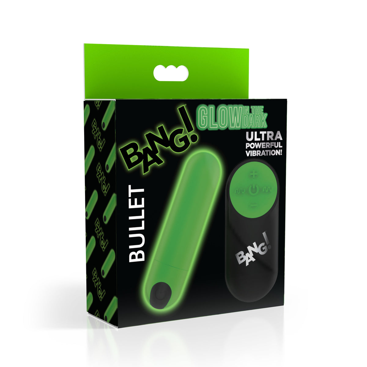 28X Glow-in-the-Dark Bullet with Remote