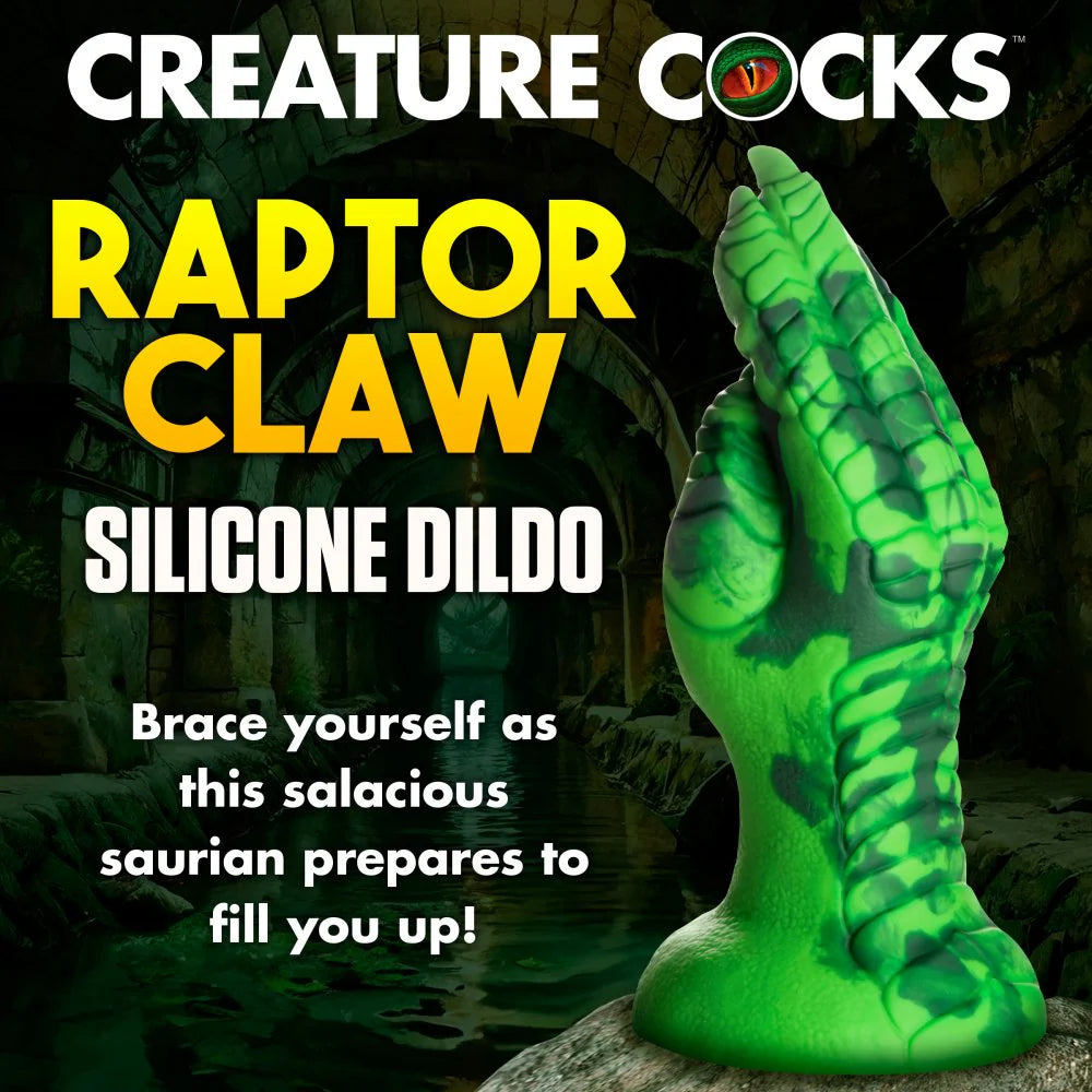 CREATURE COCKS RAPTOR CLAW FISTING SILICONE DILDO