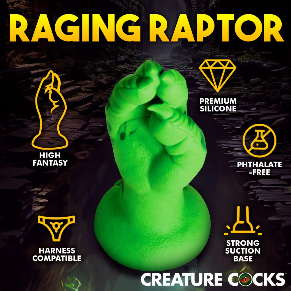 CREATURE COCKS RAPTOR CLAW FISTING SILICONE DILDO