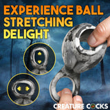 Creature Cock Night Prowler Silicone Penis Sleeve + Ball Stretcher