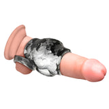 Creature Cock Night Prowler Silicone Penis Sleeve + Ball Stretcher