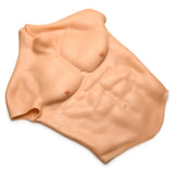 Ripped Silicone Male Chest