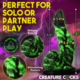 Creature Cock Glowzilla Glow-In-The-Dark Silicone Dildo