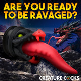 Dragon Roar Silicone Dildo + Free Lubricant