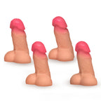 Magnetic Snap-On Peckers - 4 Pack by Big Ballers