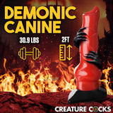 Creature Cock Giant 2 Foot Hell-Hound Canine Dildo