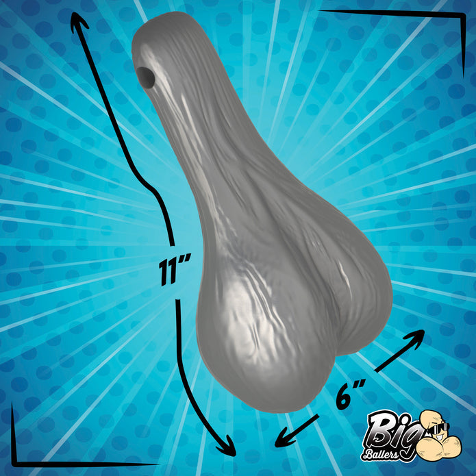 Big Ballers Cyber Nuts Large - Silver