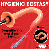 Hosed 12" Slim Silicone Enema Hose