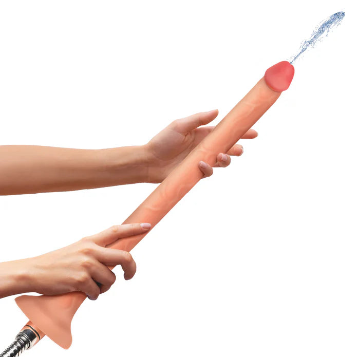 Hosed 12" Slim Silicone Enema Hose