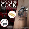 The Lock Down Chastity Cage