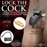 The Lock Down Chastity Cage
