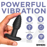 Model-E Vibrating Rimming Plug w/ Remote Control