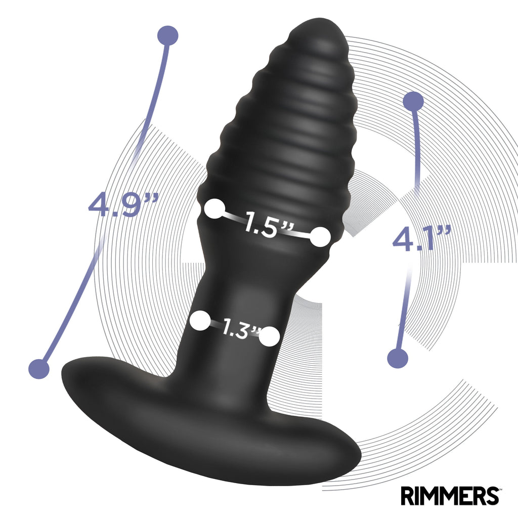 Rimmers Model-E Vibrating Rimming Plug with Remote Control