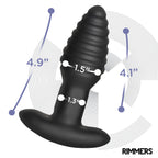 Rimmers Model-E Vibrating Rimming Plug with Remote Control