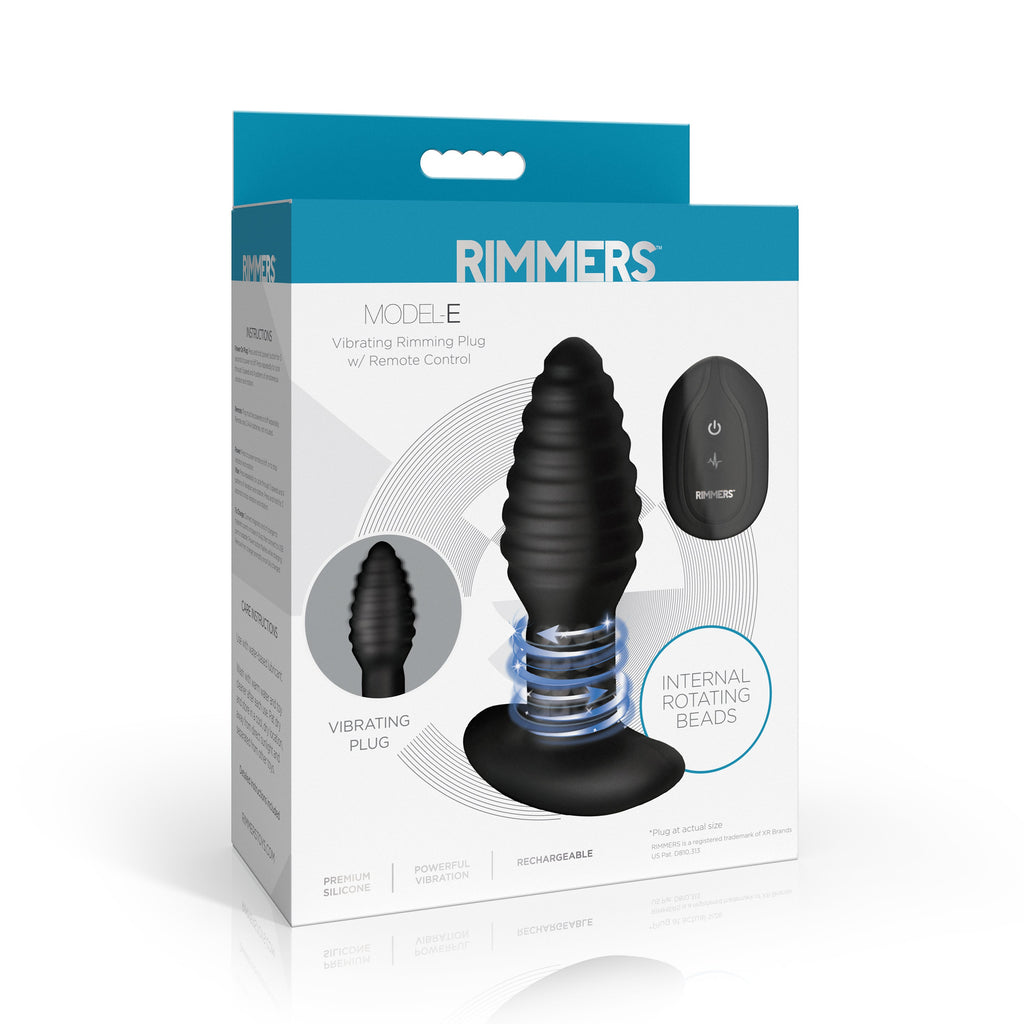 Rimmers Model-E Vibrating Rimming Plug with Remote Control