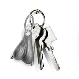 Nuts Keychain - Silver