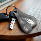 Big Ballers Nuts Keychain - Silver