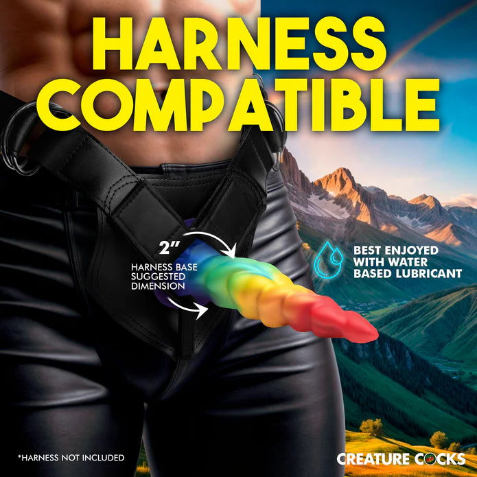 Creature Cocks Magic Rider Unicorn Silicone Dildo