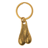 Nuts Brass Keychain