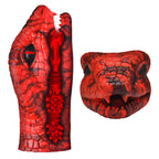 Creature Cock Serpentine Stroker Silicone Masturbator - Red
