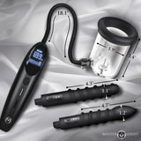 Rosebud Driller Deluxe Set Vibrating Silicone Rosebud Pump