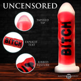 BITCH Silicone Dildo by Master Series