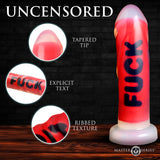 FUCK Silicone Dildo by Master Series